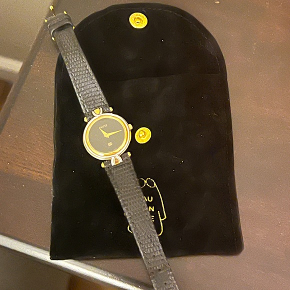 Authentic Gucci watch with real lizard band. Vintage from 1980s. - Picture 3 of 3